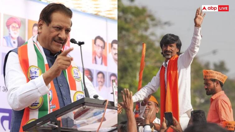 Prithviraj Chavan met Manoj Jarange Maharashtra government must take a decision on reservation now कांग्रेस नेता पृथ्वीराज चव्हाण ने की मनोज जरांगे से भेंट, बोले- 'महाराष्ट्र सरकार को आरक्षण पर अब...'