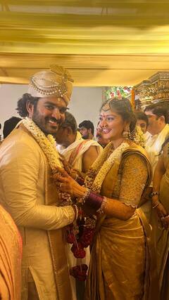 Kiran Abbavaram Wedding Pics: రాణి గారి మెడలో మూడు ముళ్లు వేసిన రాజా వారు... కిరణ్ అబ్బవరం పెళ్లి ఫోటోలు