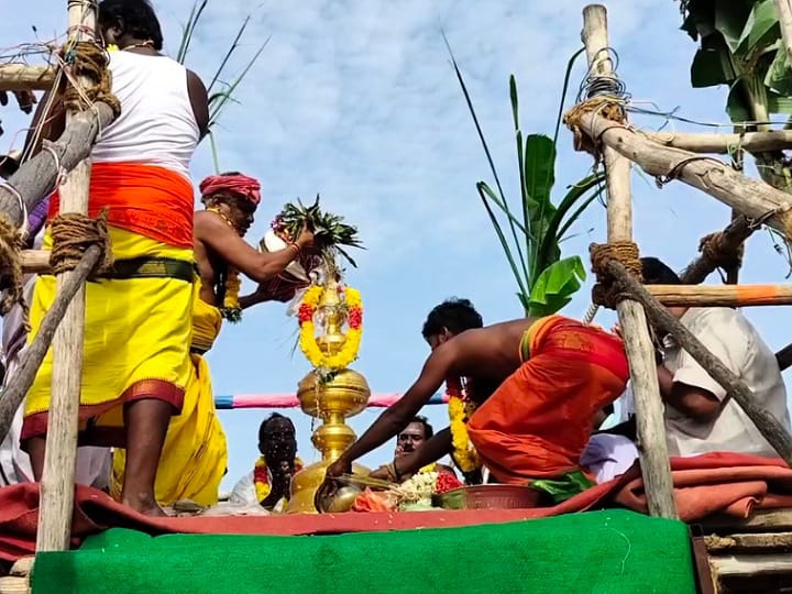 குளித்தலை பாப்பக்காபட்டி ஸ்ரீ மகா மாரியம்மன் கோயில் கும்பாபிஷேக விழா