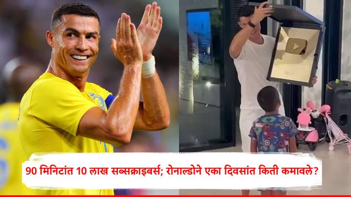 Cristiano Ronaldo: ख्रिस्तियानो रोनाल्डोने आपल्या यू-ट्यूब चॅनेलवर 12 व्हिडिओ पोस्ट केले आहेत.