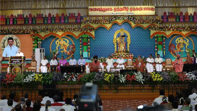 Is DMK Govt's 2-Day Global Muthamizh Murugan Conference In Palani A Move To Shed Off 'Anti-Hindu' Tag? Is DMK Govt's 2-Day Global Muthamizh Murugan Conference In Palani A Move To Shed Off 'Anti-Hindu' Tag?