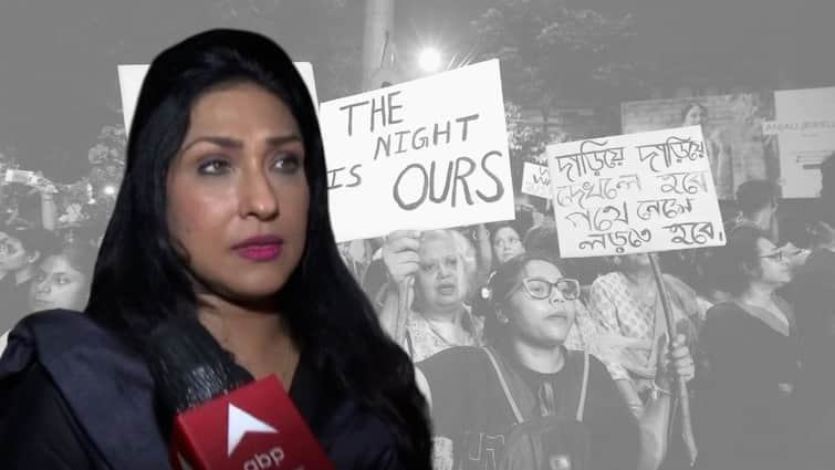 RG Kar News Actress Rituparna Sengupta demands justice joins protest rally of Artist Forum RG Kar News: 'বিচার না পেলে এত মানুষের সংগ্রাম বৃথা যাবে', আরজি কর কাণ্ডে সরব ঋতুপর্ণা সেনগুপ্ত