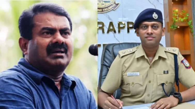 Trichy SP Varun kumar sensational statemen  Defamation suit against Seeman - TNN சீமான் மீது மானநஷ்ட வழக்கா..? எஸ்பி. வருண்குமார் வெளியிட்ட பரபரப்பு அறிக்கை