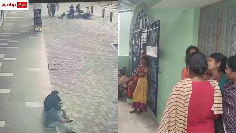 kuppam woman falls in man hole in malaysia Kuppam Woman: మలేషియాలో కుంగిన ఫుట్ పాత్ - మ్యాన్ హోల్‌లో పడి కుప్పం మహిళ గల్లంతు, షాకింగ్ వీడియో