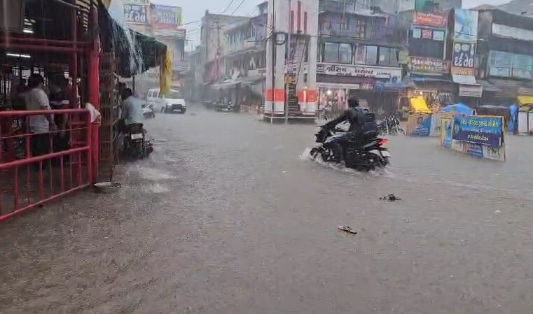 Kheda Rain: ખેડા જિલ્લામાં મેઘમહેર, કપડવંજમાં 5 ઈંચ વરસાદથી નીચાણવાળા વિસ્તારો પાણીમાં ગરકાવ