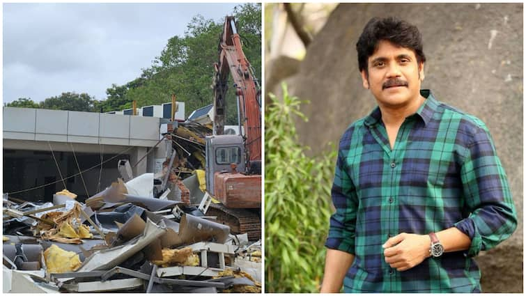 Hero Nagarjuna An old interview video goes viral during N Convention Center demolition in Madhapur Nagarajuna: నేను అవినీతిపరుడినే - ఏం చేయలేను- నాగార్జున ఇంటర్వ్యూ వైరల్