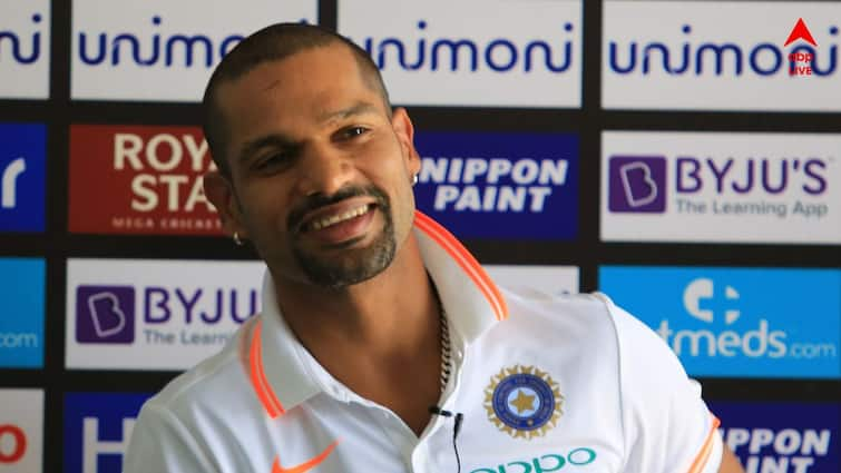 Shikhar Dhawan names two Bollywood superstars suitable to play his character in his Biopic Shikhar Dhawan Biopic: নিজের বায়োপিকে কাকে দেখতে চান? সোজাসাপ্টা উত্তর দিলেন সদ্য অবসর নেওয়া শিখর ধবন