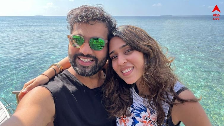 Rohit Sharma and wife Ritika Sajdeh expecting second child as per social media speculations Rohit Sharma: 'হিটম্যান'র পরিবারে আসছে নতুন সদস্য! দ্বিতীয়বার বাবা, মা হচ্ছেন রোহিত-রীতিকা?