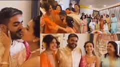 सगाई के बंधन में बंधे प्रियंका चोपड़ा के भाई, लिपलॉक कर दुल्हन पर लुटाया प्यार