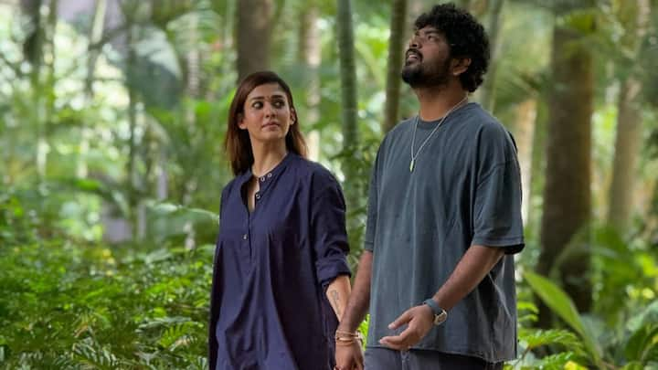 Nayanthara and Vignesh Shivan were seen enjoying a walk with their kids in a park. The two shared adorable pictures of themselves on Saturday morning and we simply cannot get enough.