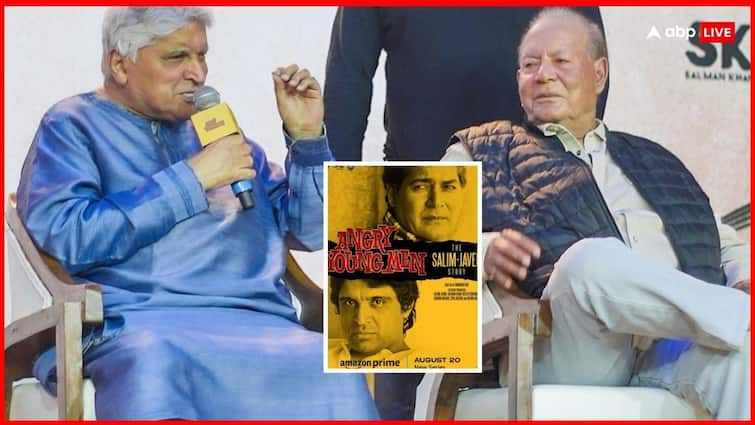 salman khan father salim javed jodi struggle story in Angry young men docuseries on prime video watch 15 साल का कड़ा संघर्ष, एक वक्त का खाना ही हो पाता था नसीब, फिर कैसे बनी थी सलीम-जावेद की जोड़ी? दिलचस्प है किस्सा