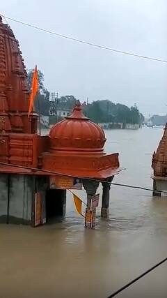 Weather Update: उज्जैन के शिप्रा नदी के उफान से डूबे कई मंदिर | Ujjain | ABP SHORTS