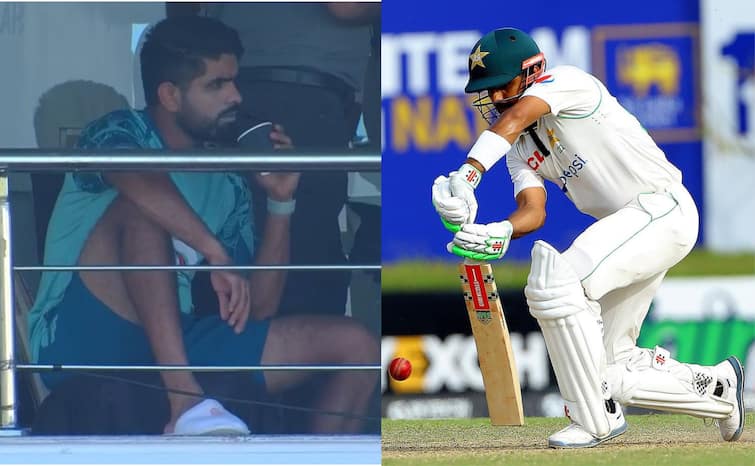 PAK vs BAN Fans Chant Hamara Kaptaan kaisa Ho Babar Azam Jaisa Ho For Pakistan Cricketer Babar Azam Video Watch: पाकिस्तान क्रिकेट में फिर कलह, टेस्ट मैच के दौरान लगे बाबर आजम पर नारे; देखें वायरल वीडियो