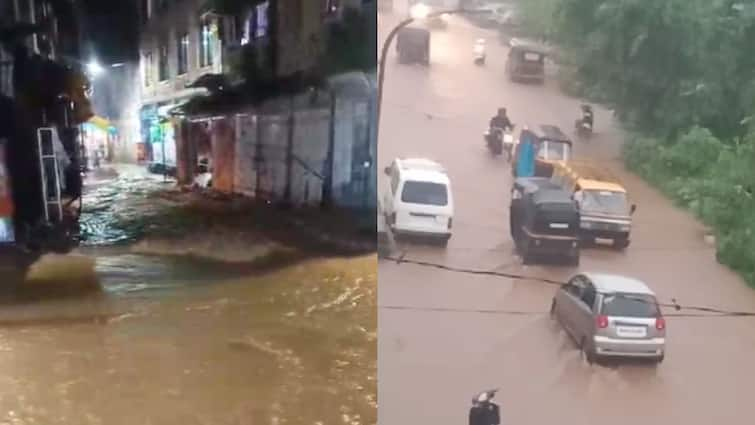 Nashik Rain Update water entered many houses in Igatpuri heavy rain in Trimbakeshwar discharge from Gangapur Dam and Darana Dam Maharashtra Marathi News Nashik Rain : नाशकात दम'धार', इगतपुरीत अनेक घरात शिरलं पाणी, त्र्यंबकलाही झोडपलं; गंगापूर, दारणातून विसर्ग सुरु