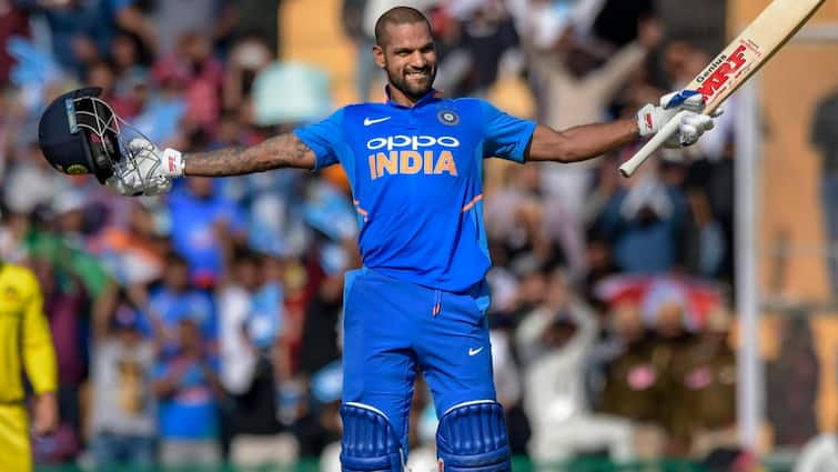 Shikhar Dhawan Retires Top Records Stats Mr ICC champions trophy Gabbar Shikhar Dhawan Retires: Revisiting Mr. ICC's Top Records, Stellar Career Stats