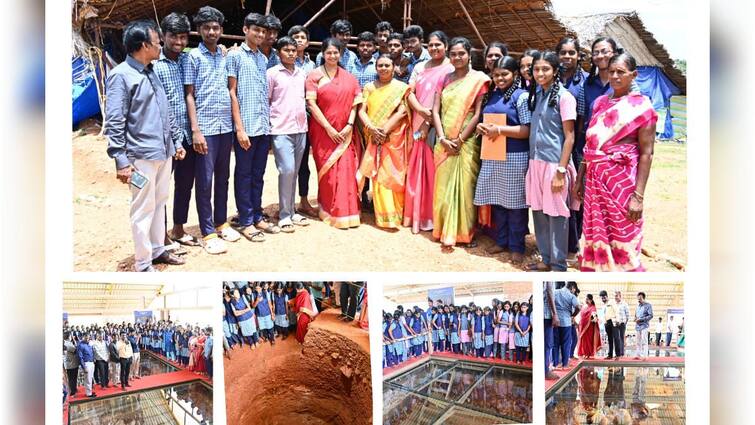 Traveling with schoolgirls - Kanimozhi MP who went to school ஆதிச்சநல்லூர் சைட் மியூசியத்தை ஒவ்வொரு மாணவ மாணவிகளும் அவசியம் காணவேண்டும் - கனிமொழி
