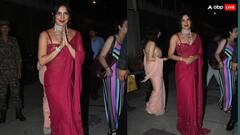 भाई की शादी की रस्मों में शामिल हुईं Priyanka Chopra, मजेंटा साड़ी में मल्लिका ए हुस्न लगीं 'देसी गर्ल'