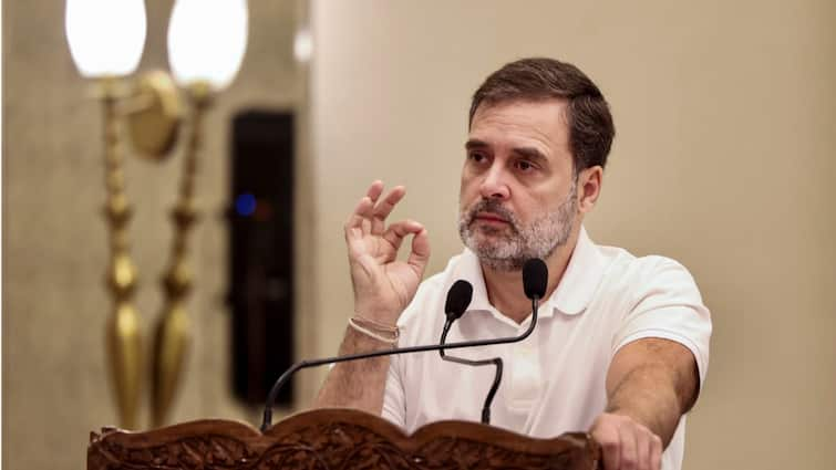 Rahul Gandhi Mocks PM Mod ukraine visit Hug Diplomacy Kabhi Ukraine Bhagenge Kabhi Russia video 'Kabhi Ukraine Bhagenge Kabhi Russia': Rahul Gandhi Mocks PM Modi's 'Hug Diplomacy'— WATCH