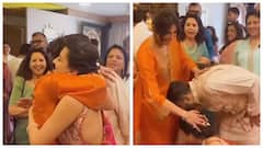 Priyanka Chopra's Brother Siddharth And Sister-In-Law Neelam Touch Her Feet, Watch Video