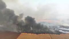 In Brazil's Sao Paulo, Wildfires Devour Farmland, Cloak Cities In Smoke — WATCH