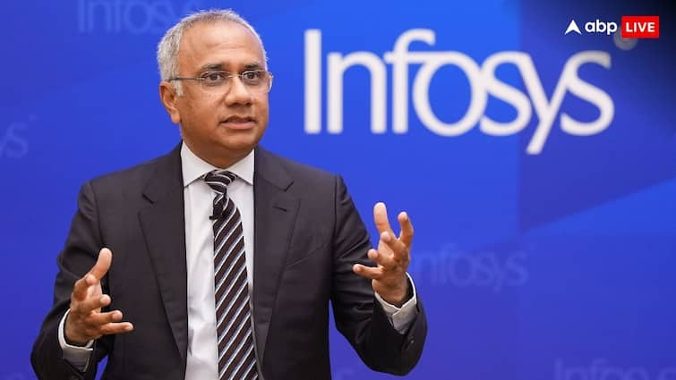 Infosys CEO Salil Parekh says that there will be no layoffs due to Artificial Intelligence company is planning acquisitions Infosys: एआई की वजह से इंफोसिस में नहीं जाएगी किसी की नौकरी, कई कंपनियों को खरीदने की है तैयारी