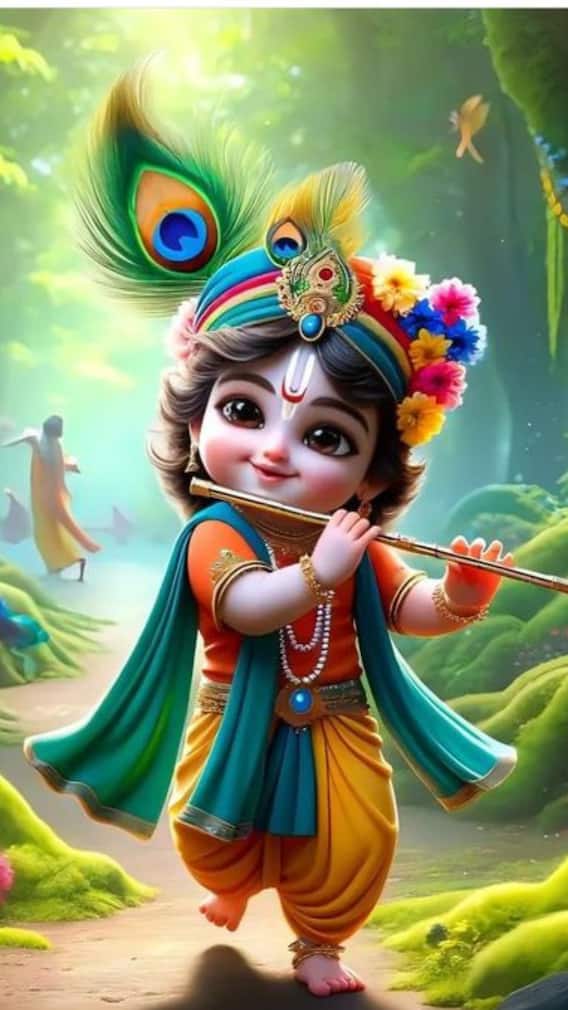 కృష్ణాష్టమి స్పెషల్ మీ పిల్లాడిని కృష్ణుడిలా ఇలా రెడీ చేసేయండి