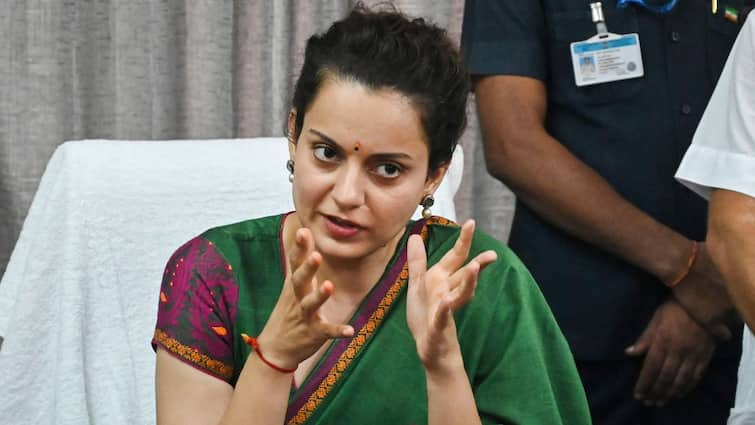 Kangana Ranaut attacks farmers protest in an interview congress Congress demanded strict action Kangana Ranaut: 'किसान आंदोलन के दौरान रेप और हत्याएं...', कगंना रनौत के बयान पर बवाल, कांग्रेस ने की ये मांग