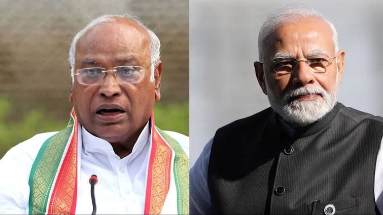 congress president Mallikarjun Kharge says Post June 4 the power of the people has prevailed over the arrogance of power of the Prime Minister Congress on New Pension :'यूपीएसमध्ये यू म्हणजे मोदी सरकारचा यू टर्न', पंतप्रधानांच्या सत्तेचा मग्रूर जनतेच्या सत्तेने मोडीत काढला; नव्या पेन्शन योजनेवर काँग्रेसचा हल्लाबोल