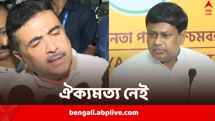 Nabanna Abhijan BJP leaders Suvendu Adhikari Sukanta Majumdar not on the same page regarding RG Kar Protests Rally Nabanna Abhijan: নবান্ন অভিযানে যাচ্ছেন শুভেন্দু, রাজনীতিকরণ চান না সুকান্ত, ভিন্ন সুর BJP-র অন্দরে