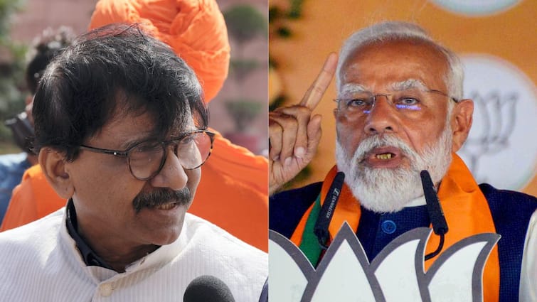 Sanjay Raut criticizes Prime Minister Narendra Modi Lakhpati Didi Event Give security to our didis first Maharashtra Marathi News Sanjay Raut : जळगावात पंधरा दिवसात चार अत्याचार, पहिले आमच्या दीदींना सुरक्षा द्या, लखपती दीदी मेळाव्यापूर्वी संजय राऊत कडाडले