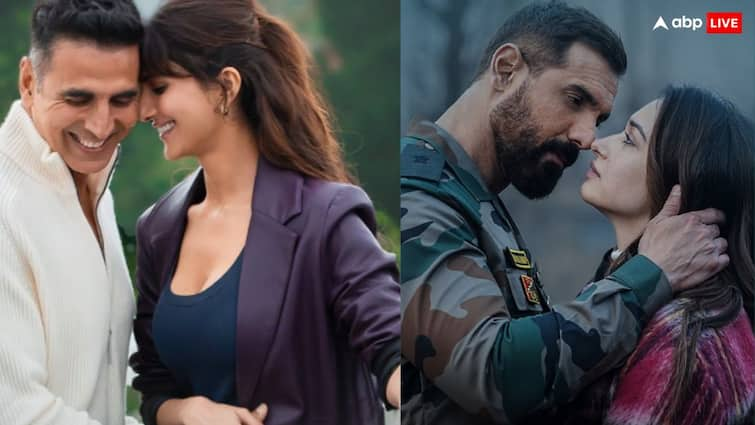 Khel Khel Mein Vs Vedaa Box Office Collection Day 11 Akhay Kumar John Abraham Film eleventh Day Second Sunday collection net in India amid stree 2 Khel Khel Mein Vs Vedaa BO Collection Day 11: दूसरे संडे कमाई में हुआ मामूली इजाफा, फिर भी डिजास्टर बनीं अक्षय-जॉन की फिल्में, जानें-11वें दिन का कलेक्शन