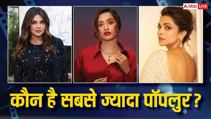 Hindi Actresses on Instagram: श्रद्धा कपूर ने प्रियंका चोपड़ा को फॉलोवर्स के मामले में इंस्टाग्राम पर पीछे छोड़ दिया है. ऐसी कई एक्ट्रेसेस हैं जिनके इंस्टाग्राम पर सबसे ज्यादा फॉलोवर्स हैं.