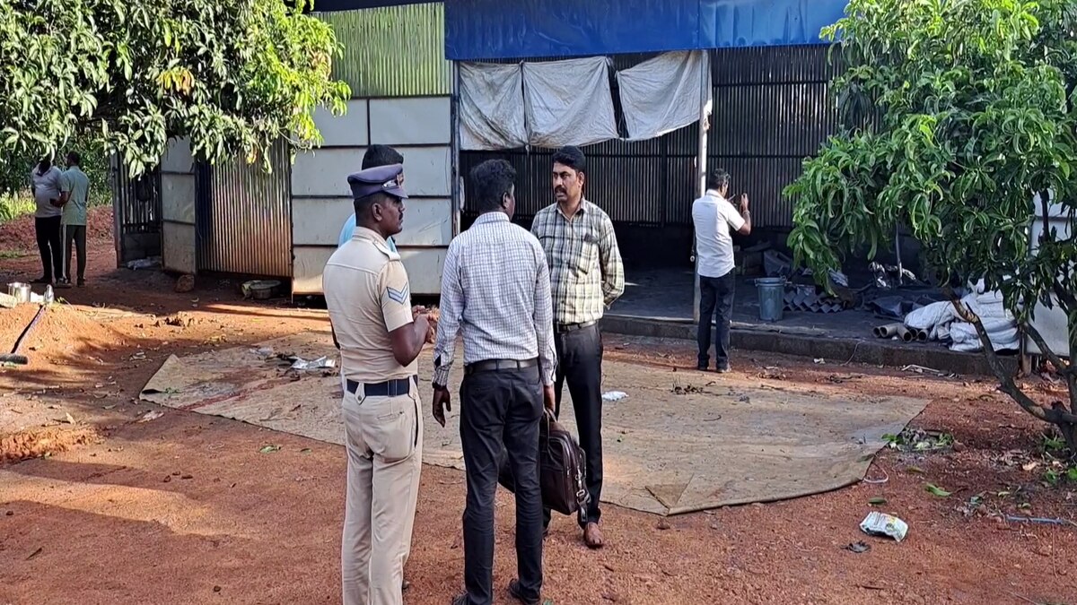 நத்தம் அருகே வெடி தயாரிக்கும் போது ஏற்பட்ட விபத்தில் இருவர் பலி