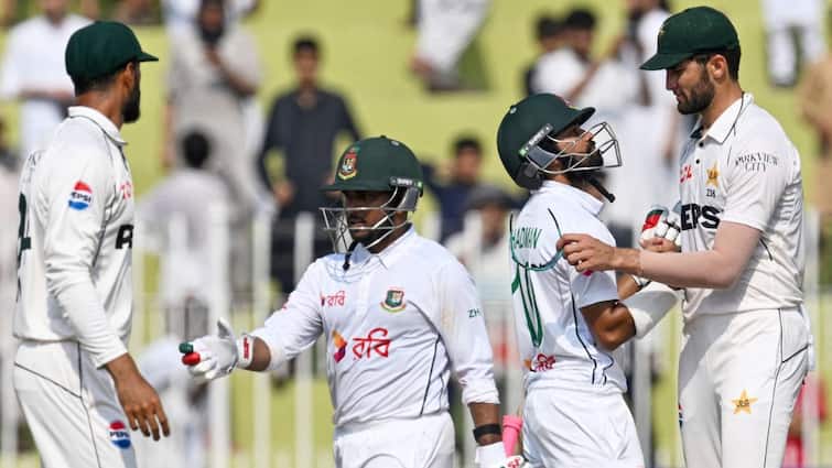 ICC Hands Slow Over Rate Penalty To Pakistan After PAK vs BAN Test WTC Final Hopes Dented ICC Penalises Pakistan After PAK vs BAN Test. Here's How It Affects Their WTC Final Hopes