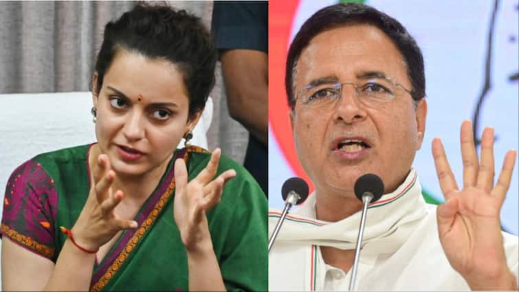 Congress leader Randeep Surjewala got angry on bjp mp kangana ranaut farmers statement 'Get well soon Kangana', किसानों पर कंगना रनौत के बयान को लेकर भड़के रणदीप सुरजेवाला, 'क्या BJP की...'