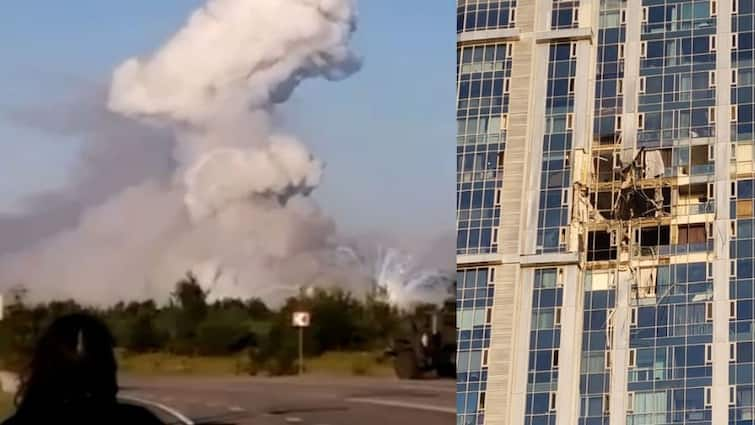 russia-ukraine-war-Ukraine-attacked-Russia-drone-crashes-into-38-story-volga-sky-residential-complex ਪੀਐਮ ਮੋਦੀ ਦੇ ਦੌਰੇ ਮਗਰੋਂ ਯੂਕਰੇਨ ਨੇ ਬੋਲਿਆ ਰੂਸ 'ਤੇ ਧਾਵਾ, 9/11 ਸਟਾਈਲ 'ਚ ਕੀਤਾ 38 ਮੰਜ਼ਿਲਾ ਇਮਾਰਤ 'ਤੇ ਹਮਲਾ