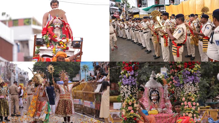 Mahakal ki Sawari Ujjain: भगवान महाकाल भादो पक्ष के पहले सोमवार को प्रजा का हाल जानने के लिए शहर के भ्रमण पर निकले. इस दौरान राजस्थान के सीएम भजनलाल शर्मा ने भगवान महाकाल की पूजा अर्चना की.