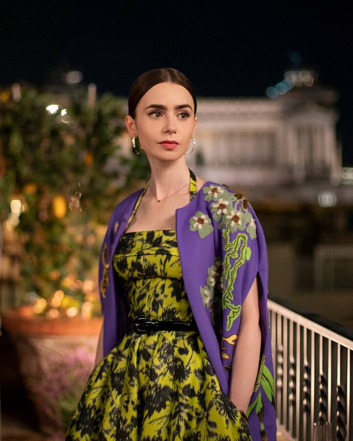 Emily in Paris season 4 part 2 photos offer an insight inside Emily's Roman experience.