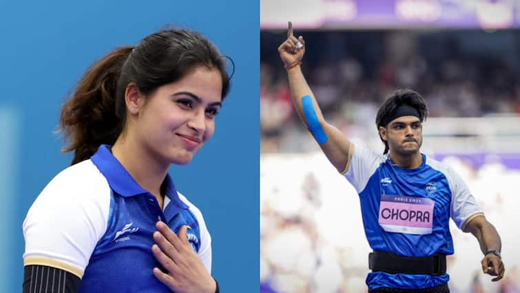 manu bhaker calls sachin tendulkar ms dhoni virat kohli favorite cricketers wants to spend time with them Manu Bhaker: नीरज चोपड़ा नहीं, इस क्रिकेटर के साथ समय बिताना चाहती हैं मनु भाकर; बताई दिली ख्वाहिश