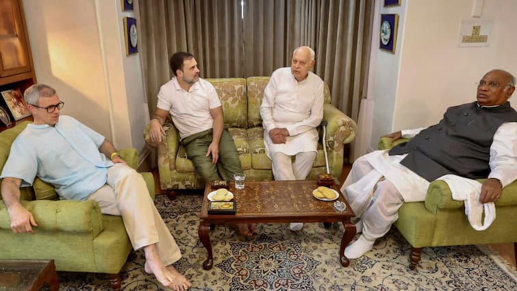 Jammu and Kashmir Assembly Election 2024 Congress NC Seat Sharing Dispute J&K Polls: Trouble In Congress-NC Alliance? Talks Hit Roadblock Over 'Some Seats'