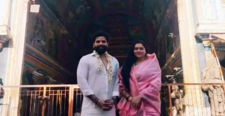 Actor Namitha says Madurai Meenakshi Amman temple workers want went to sami dharshan religious proof - TNN “மதுரை மீனாட்சி அம்மனை தரிசிக்க என்னிடம் மத சான்று கேட்டனர்” - நடிகை நமீதா வேதனை