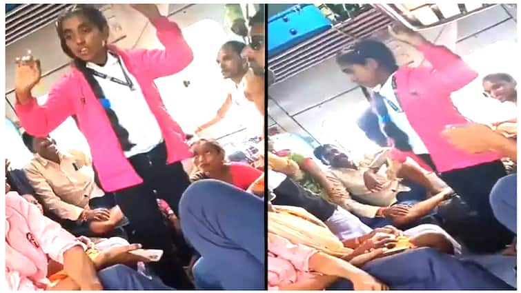 Woman extorts money from passengers by wearing TTE's dress in express train; VIDEO 