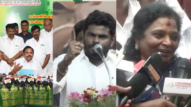 Tamilnadu BJP President Annamalai criticize ADMK EPS and Tamilisai soundararajan reacts to his speech இபிஎஸ் குறித்து அண்ணாமலை சொன்ன அந்த வார்த்தை; 