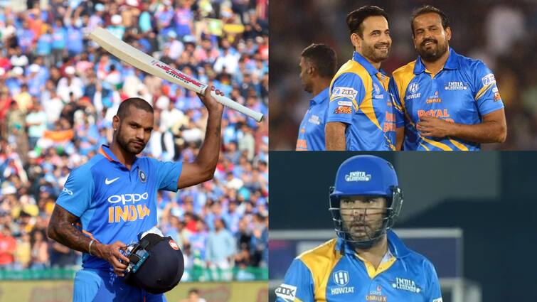 just two days after retirement shikhar dhawan joins legends league cricket starting in september 2024 will play with stars like yuvraj singh irfan pathan Shikhar Dhawan: 'गब्बर' का होगा धमाकेदार कमबैक, रिटायरमेंट के बाद युवराज-इरफान के साथ मचाएंगे धमाल