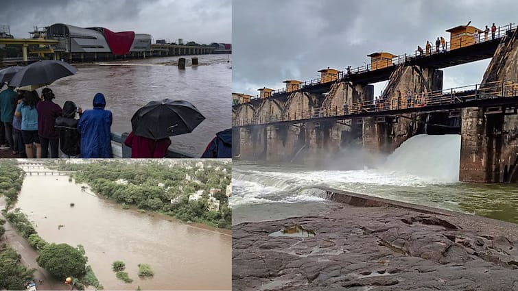 Pune heavy rains orange alert meteorological department red alert for ghat matha red alert Pune Rains: पुण्यात पावसाचा ऑरेंज अलर्ट, घाटमाथ्यावर रेड अलर्ट; अतिवृष्टीने पुणेकरांची धडधड वाढली