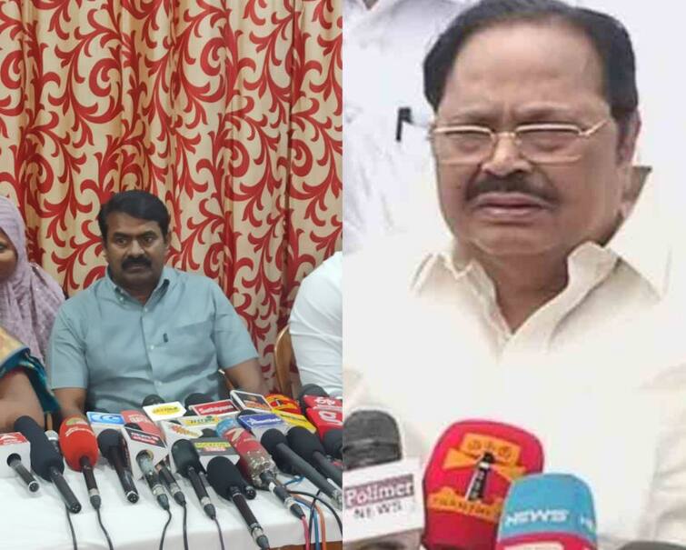 Seeman says Duraimurugan should be given the post as interim chief minister - TNN இடைக்கால முதல்வராக துரைமுருகனுக்கு பதவி வழங்க வேண்டும் - சீமான் வேண்டுகோள்