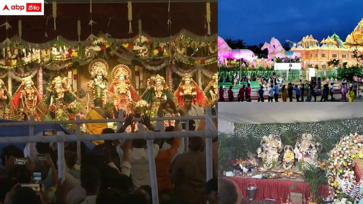 Krishnastami Celebrations: తెలుగు రాష్ట్రాల్లో శ్రీ కృష్ణ జన్మాష్టమి సంబరాలు అంబరాన్నంటాయి. ఇస్కాన్ టెంపుల్స్ సహా ప్రముఖ కృష్ణుని ఆలయాల్లో ప్రత్యేక పూజలు నిర్వహించారు.