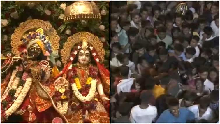 Patna News Stampede-Like Situation Averted at ISKCON Temple During Janmashtami 2024 Celebrations Patna ISKCON Temple Sees Near-Stampede On Janmashtami As Devotees’ Rush Turns Chaotic — WATCH