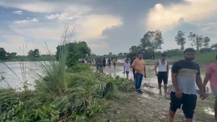 sitapur news 50 meter erosion in Sharda canal in Sitapur, more than a dozen villages submerged in water सीतापुर में शारदा नहर में 50 मीटर का कटान, दर्जन भर से ज्यादा गांव पानी में डूबे