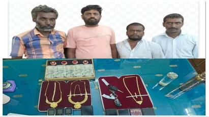 Crime: Four arrested for robbing house in Tenkasi பூட்டிய வீட்டில் கொள்ளை..! 4 பேர் அதிரடி கைது! சிக்கியது எப்படி?